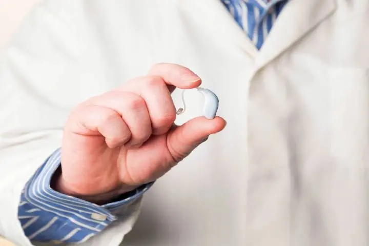 Hearing Aid on Display